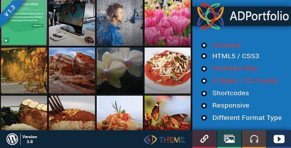 AD Portfolio WordPress plugin 1