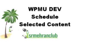 WPMU DEV Schedule Selected Content