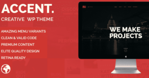 Accent — Creative Responsive WordPress Theme