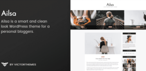 Ailsa Personal Blog WordPress Theme