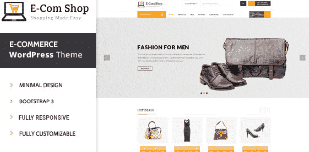 eCom Responsive WooCommerce WordPress Theme