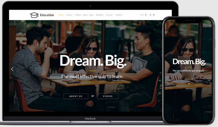 VisualModo Education WordPress Theme