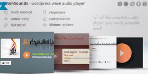 ZoomSounds WordPress Wave Audio Player