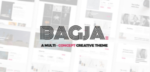 Bagja Responsive Multi Concept And One Page Portfo