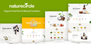 NatureCircle Organic WooCommerce WordPress Theme