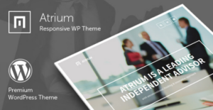 Atrium Finance Consulting WordPress Theme