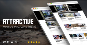 Attractive Minimalist Blog WordPress Theme