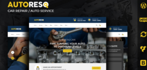 Autoresq Car Repair WordPress Theme