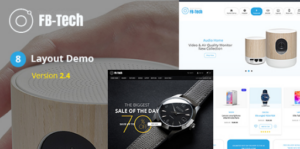 FB Tech Digital RTL WooCommerce Theme