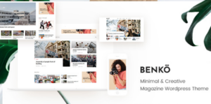 Benko Creative Magazine WordPress Theme