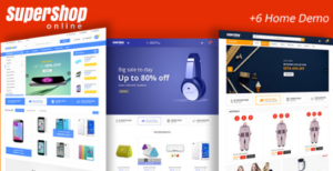 Super Shop Market Store RTL Responsive WooCommerce