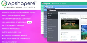 WordPress Admin Theme WPShapere