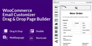 WooCommerce Email Customizer with Drag and Drop Email Builder