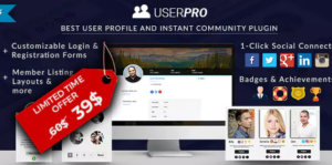 UserPro Community and User Profile WordPress Plugin