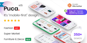 Puca Optimized Mobile WooCommerce Theme