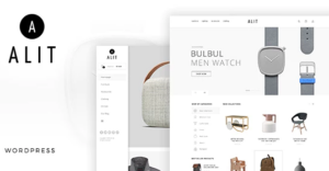 Alit Minimalist Responsive Woocommerce WordPress Theme