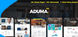 Aduma Consulting Finance Business WordPress Theme