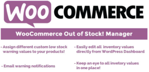 WooCommerce Out of Stock Manager