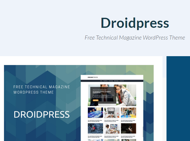 CyberChimps DroidPress WordPress Theme