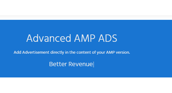 Advanced AMP ADS