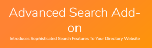 GeoDirectory Advanced Search Filters