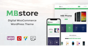 MBStore Digital WooCommerce WordPress Theme