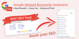 Google Related Keywords Generator Wordpress SEO