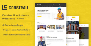 Constrau Construction Business WordPress Theme