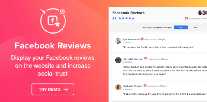 Elfsight Facebook Reviews