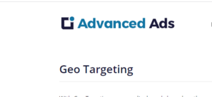 Advanced Ads Geo Targeting