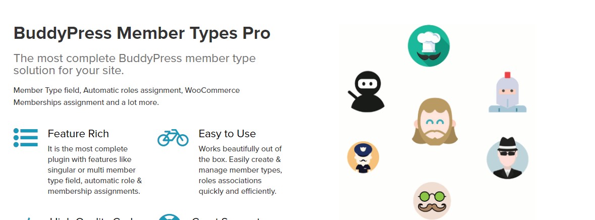 BuddyPress Member Types Pro