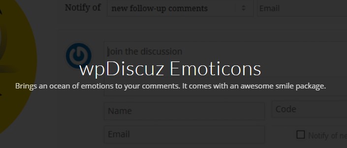 WpDiscuz – Emoticons