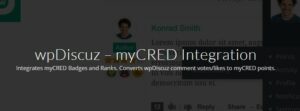 WpDiscuz – MyCRED Integration