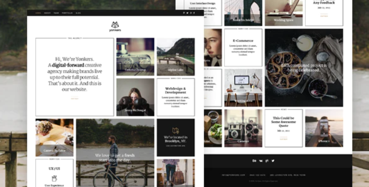 Yonkers Creative Agency Drupal 8 Theme