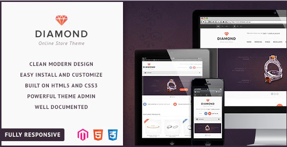 Diamond — Responsive Magento Theme