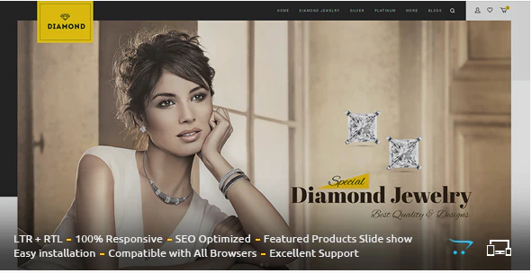 Diamond Responsive OpenCart Theme