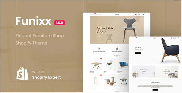 Funixx Elegant furniture shop for Shopify