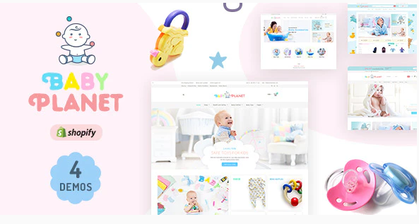 Baby Planet Babies Store Shopify Theme