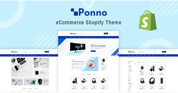 Electronics Shopify Theme Ponno