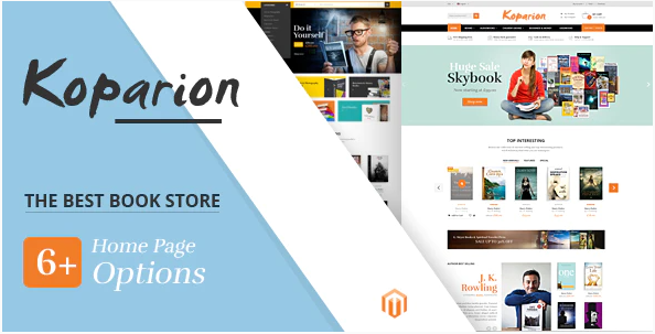 Koparion Book Shop Responsive OpenCart Theme