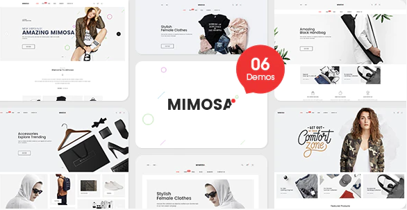 Mimosa Responsive Fashion Opencart 3 Theme