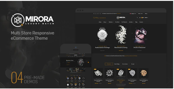 Mirora Watch Luxury Store Opencart Theme