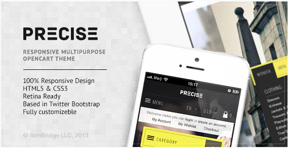 Precise Multipurpose Responsive OpenCart Theme