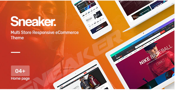 Sneaker Shoes Responsive OpenCart Theme Included Color Swatches