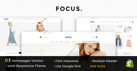 Focus Responsive Shopify Theme