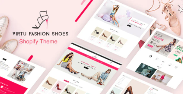 Virtu Sandals Shoes Store Shopify Theme