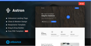 Astron Business Unbounce Landing Page Template 1