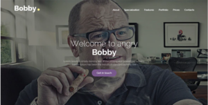 Bobby Creative Service Unbounce Landing Page