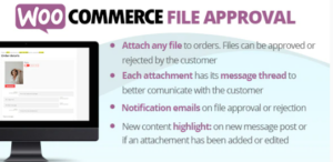 WooCommerce File Approval