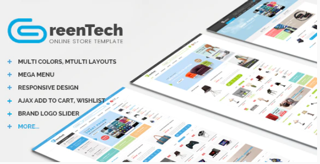 GreenTech Shopping Responsive Prestashop Theme